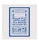 Cross stitch lesson - blue