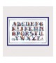 Bear at the sea. Alphabet to stitch by cross stitch. Le Bonheur des Dames 1119