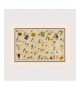 Rentrée croisée. Abécédaire à broder au petit point. Motif: accessoires école. Le Bonheur des Dames 1138