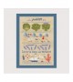 July. Counted cross stitch, petit point kit. Series of 12 months. Le Bonheur des Dames 1144