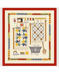 Carpet accessories. Counted cross stitch picture. Le Bonheur des Dames 2614