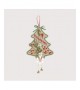 Counted cross stitch embroidery kit. Christmas tree to stitch. Item n° 2724.
