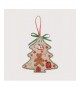 Christmas tree bear. Decorative suspension to embroider in cross stitch. Le Bonheur des Dames 2730