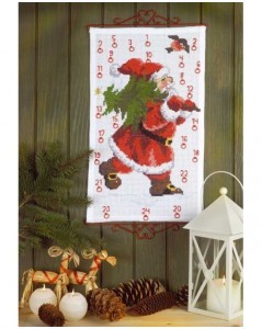 Santa Claus/Christmas tree - Advent calendar