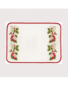 Redcurrants placemat