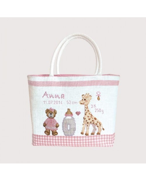 Handbag couture Child - pink