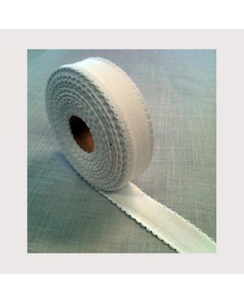 Coton aïda emboridery band coloured border width 3 cm