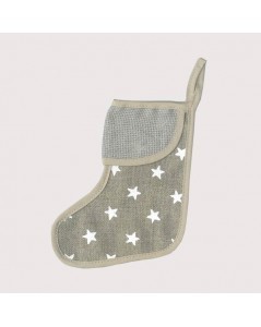 Shoe with white stars small