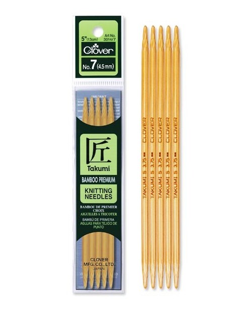 TAKUMI Bamboo Knitting Needles 16 cm
