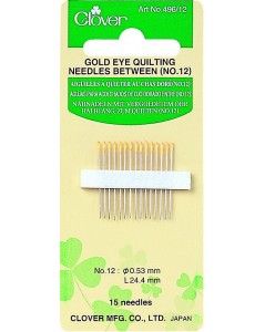 Quilting Needles No. 12