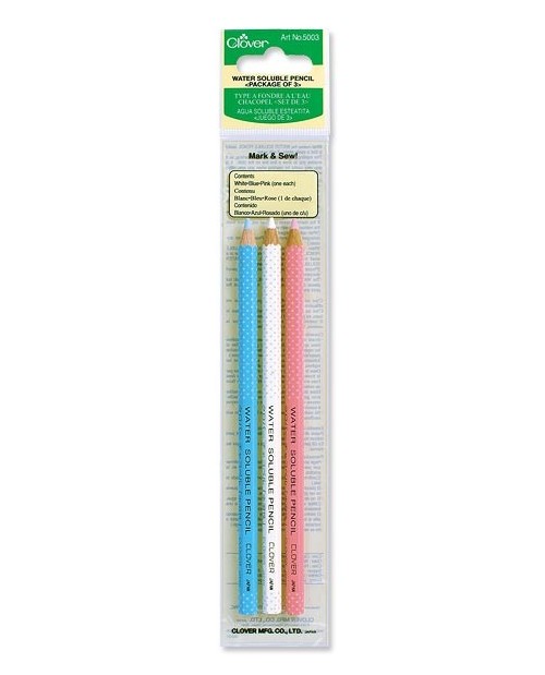 Water Soluble Pencil (Package of 3)