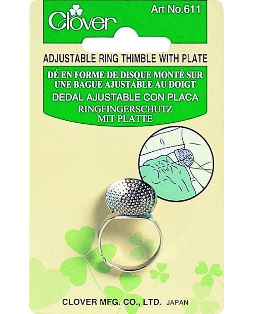 Adjustable Ring Thimble with Plate