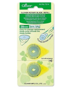 Clover Rotary Blade Refill (28 mm-2 pcs.)
