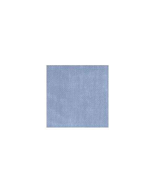 Blue-grey linen even-weave 12 threads/cm  width 140 cm