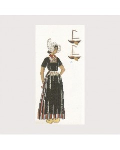Embroidery kit Volendam