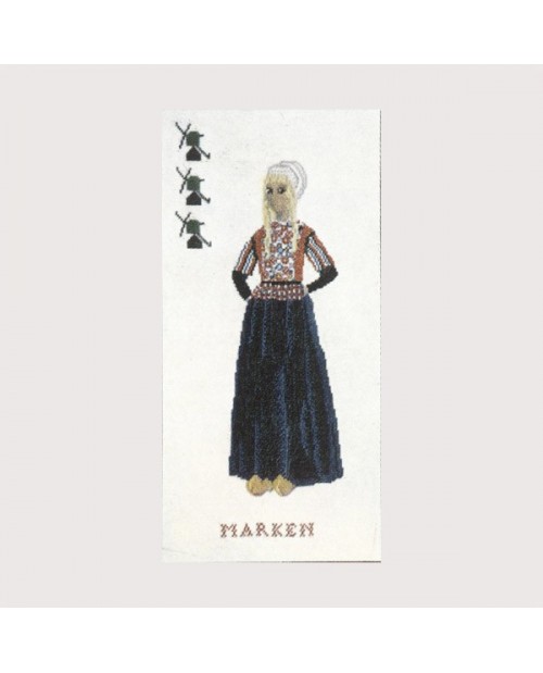 Embroidery kit Marken