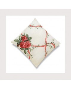 Rose bouquet cushion