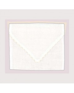 White linen pouch