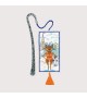 Counted cross stitch embroidery kit. Cat swimmer bookmark. Le Bonheur des Dames 4622