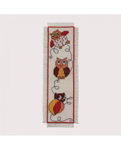 Bookmark Owl. Permin of Copenhagen. Item n° 052102