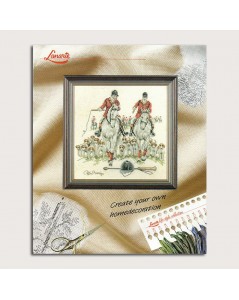 Equestrians. Embroidery kits. Lanarte. Item n°  34486