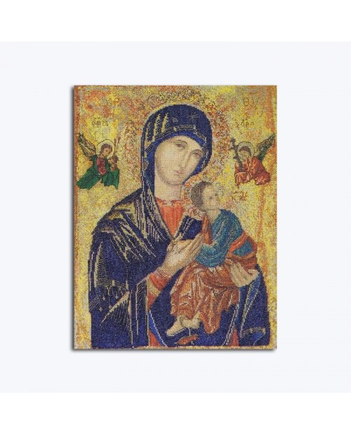 Counted cross stitch kit. Our Lady of Perpetual Help. Thea Gouverneur. n° 551 Counted cross stitch kit. Our Lady of Perpetual Help. Thea Gouverneur. n° 551