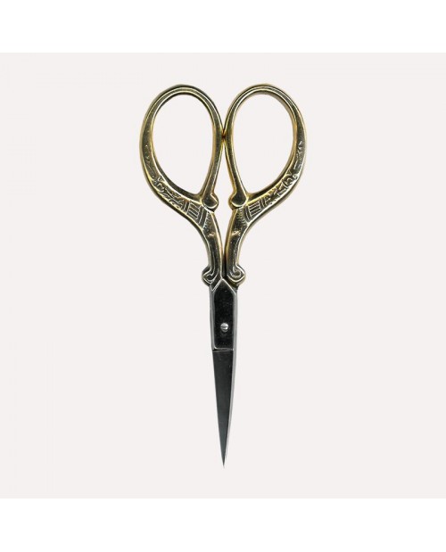 Embroidery scissors, Golden Branches. Size 9 cm with sharp point. Item CI1116. Le Bonheur des Dames.