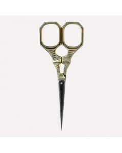 Embroidery scissors, Eiffel Tower. Size 10 cm with sharp point. Item CI2820. Le Bonheur des Dames.