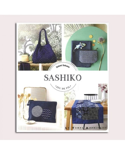 Sashiko. Book of Sashiko embroidery motives. Le Temps Apprivoisée. LTA 577