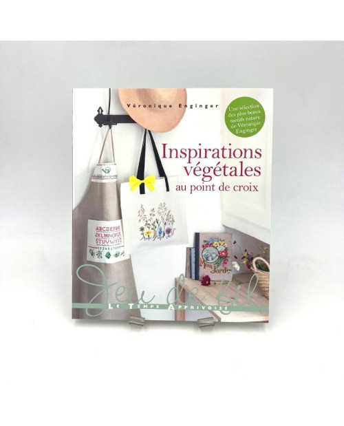 Vegetal Inspirations by cross stitch. Book by Veronique Enginger. LTA719