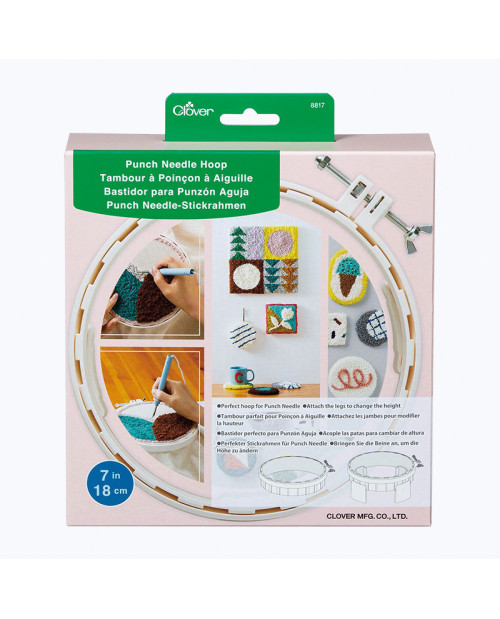 Needle punch hoop. Clover C8817