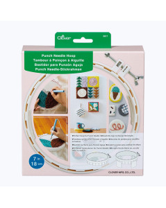 Needle punch hoop. Clover C8817