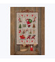 Modern calendar. Cross stitch embroidery. Advent calendar. Permin of Copenhagen 346229