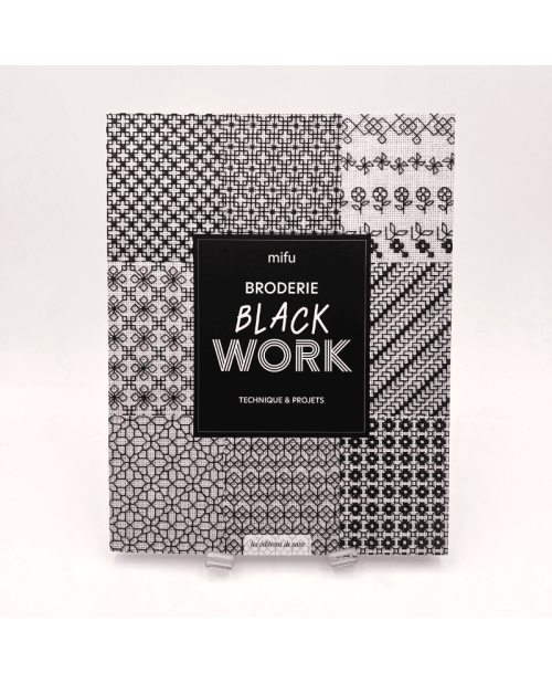 Livre. Broderie Blackwork - technique & projets. Les Éditions de Saxe. JALI327