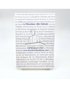Catalogues papier des marques: Le Bonheur des Dames, Thea Gouverneur, Permin of Copenhagen, Clover, etc.