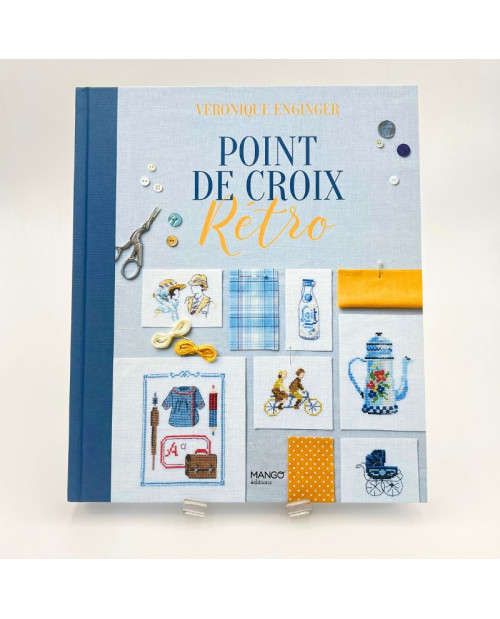 Retro cross stitch. Book by Véronique Enginger. Mango Editions. MG409