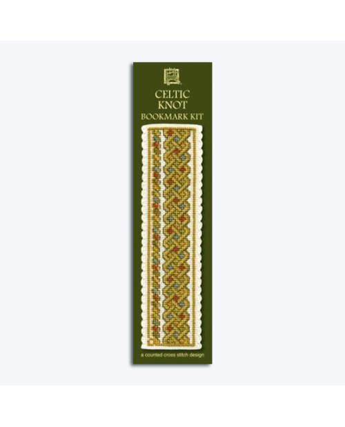 Bookmark Celtic Knot. Cross stitch kit, counted stitch. Textile Heritage Collection. 225323