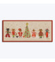 Counted cross stitch embroidery - Christmas Frieze Cats. Le Bonheur des Dames 2675