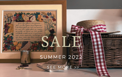 Summer Sale 2022 - embroidre kits, accessories, fabrics on sale. Le Bonheur des Dames