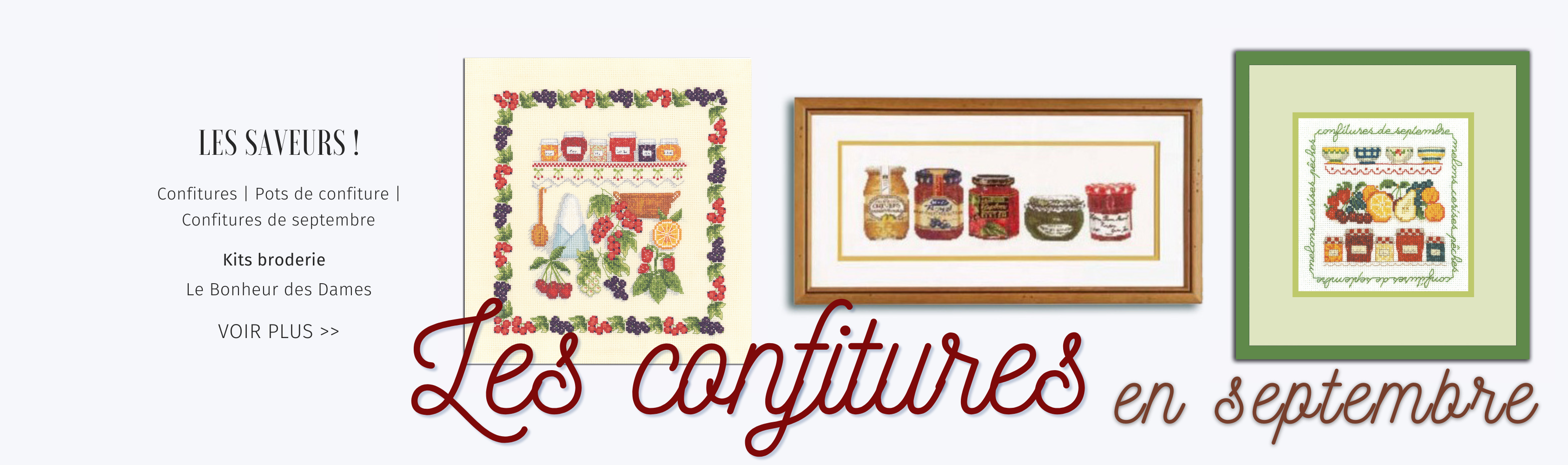 Les confitures en septembre ! Découvrez notre sélection de saveurs et de couleurs de saison.